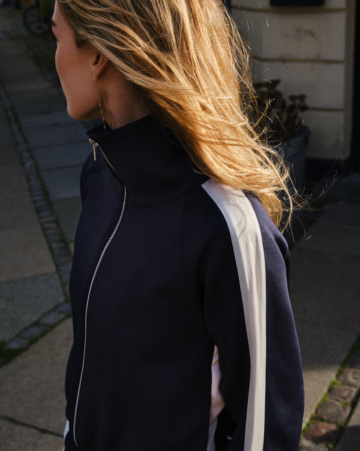 Neo Noir Vera Track Suit Blouse Navy