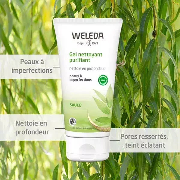 Gel de Limpeza Purificante Weleda Willow 100ml