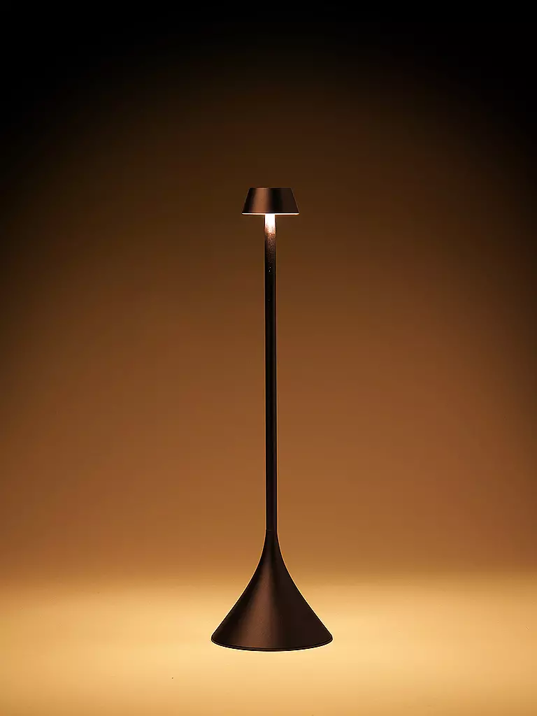 LEXON LED Lampe STELI 28,6cm Bronze kupfer