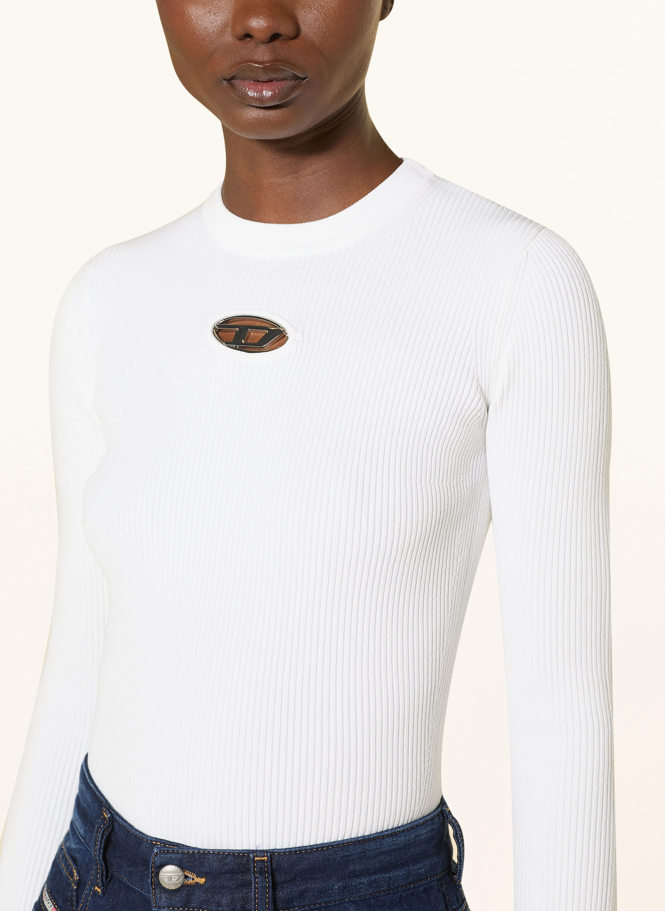 DIESEL Pullover M-VALARI mit Cut-out
