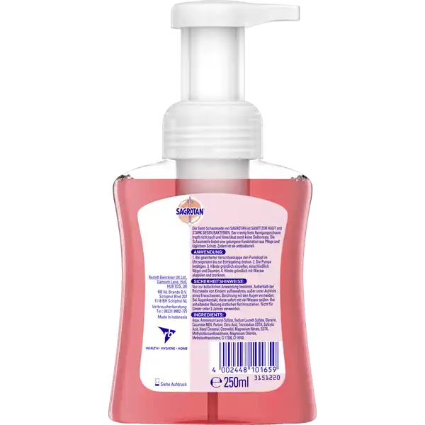 Samt Schaum Sanfte Schaumseife Kirschblüte & Rose