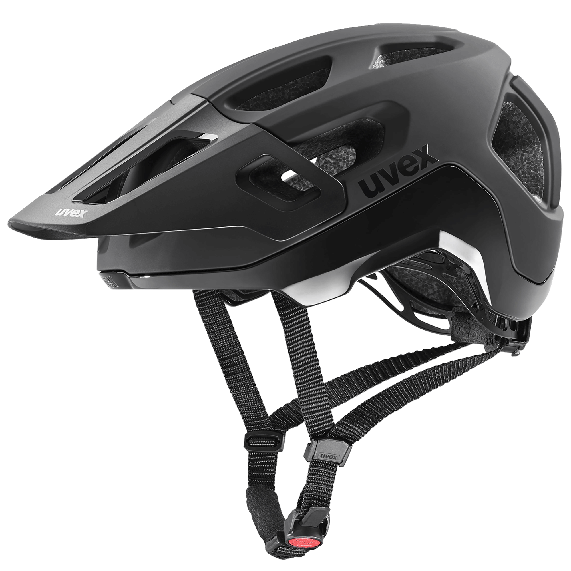 Uvex React Fahrradhelm black matt