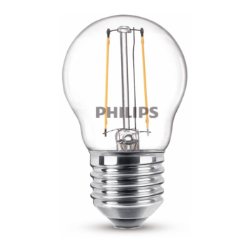 Philips LED kogel E27 25W filament helder niet dimbaar