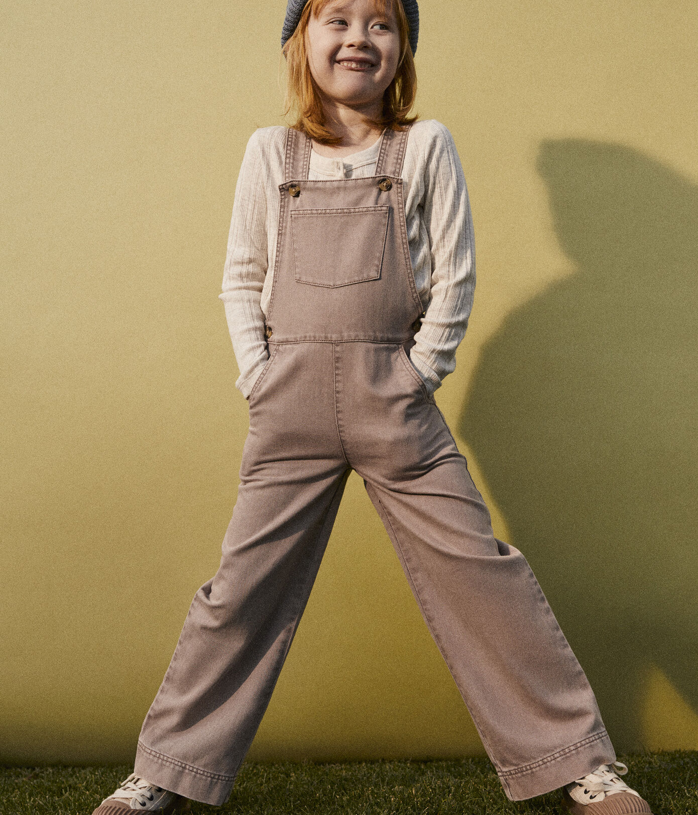 Combinaison en denim enfant fille / garçon