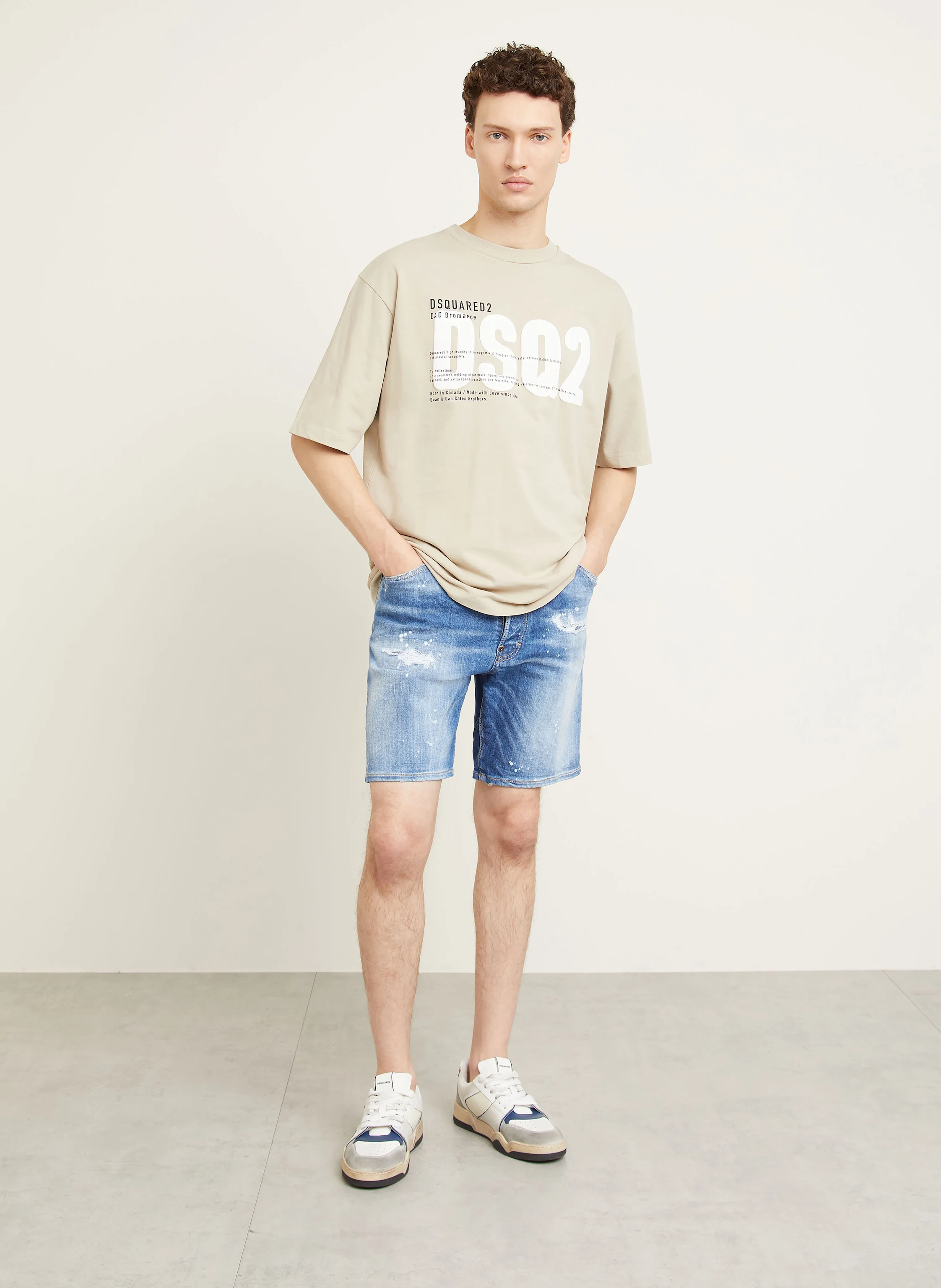 DSQUARED2 Jeansshorts MARINE