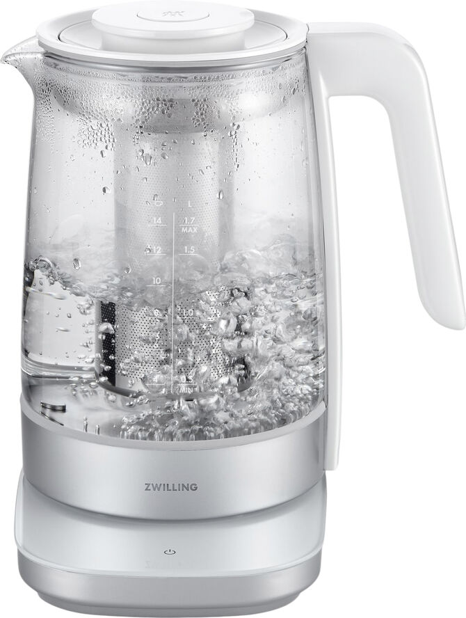 Zwilling Enfinigy Elkedel, 1,7L White/silver