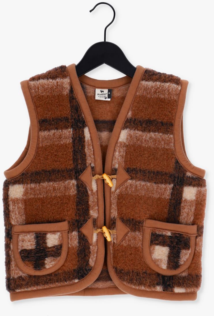 ALWERO bruine alwero gilet alwero bodywarmer alpen junior krata
