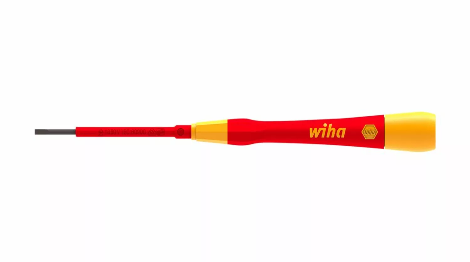 Wiha 2270P Fijnschroevendraaier PicoFinish electric sleufkop - 3 x 65mm