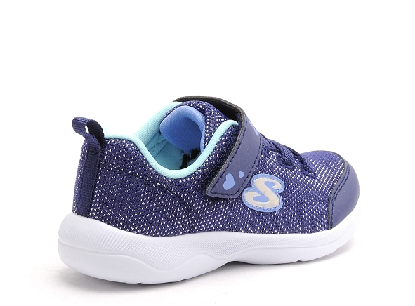 Skechers basses bebe 302885n bleu