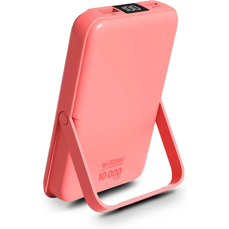 Urban Factory Magnee Power 10000 mAh Recharge sans fil Corail