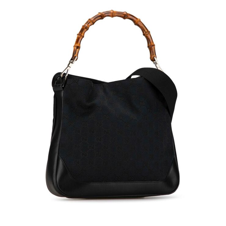 Gucci Vintage Gucci Bamboo Black