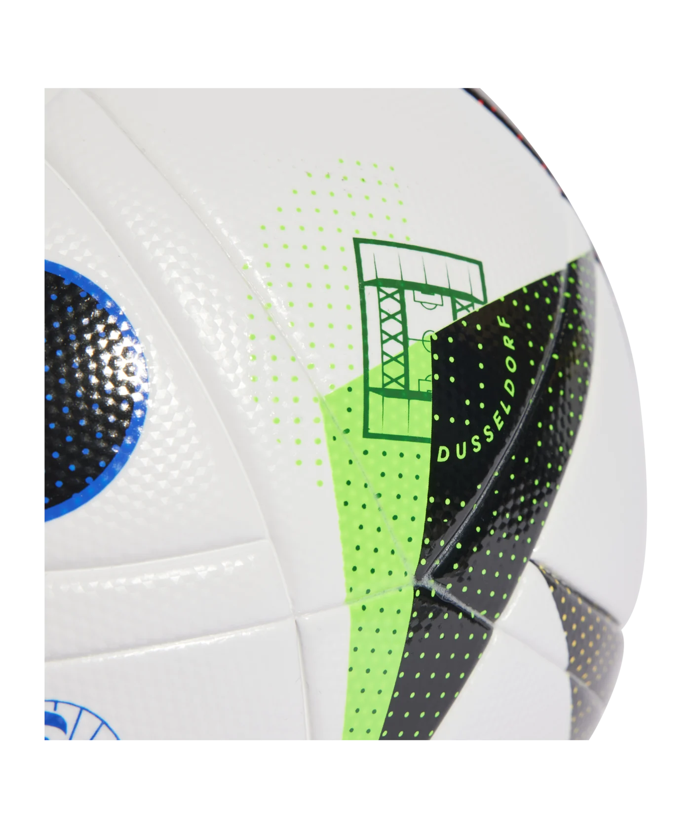adidas Fussballliebe League EM 2024 Trainingsball Box Weiss Schwarz