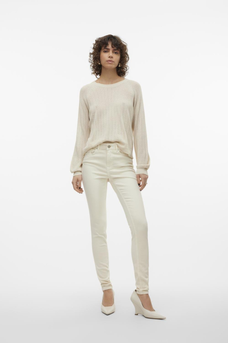 Vero Moda ecru dames jeans