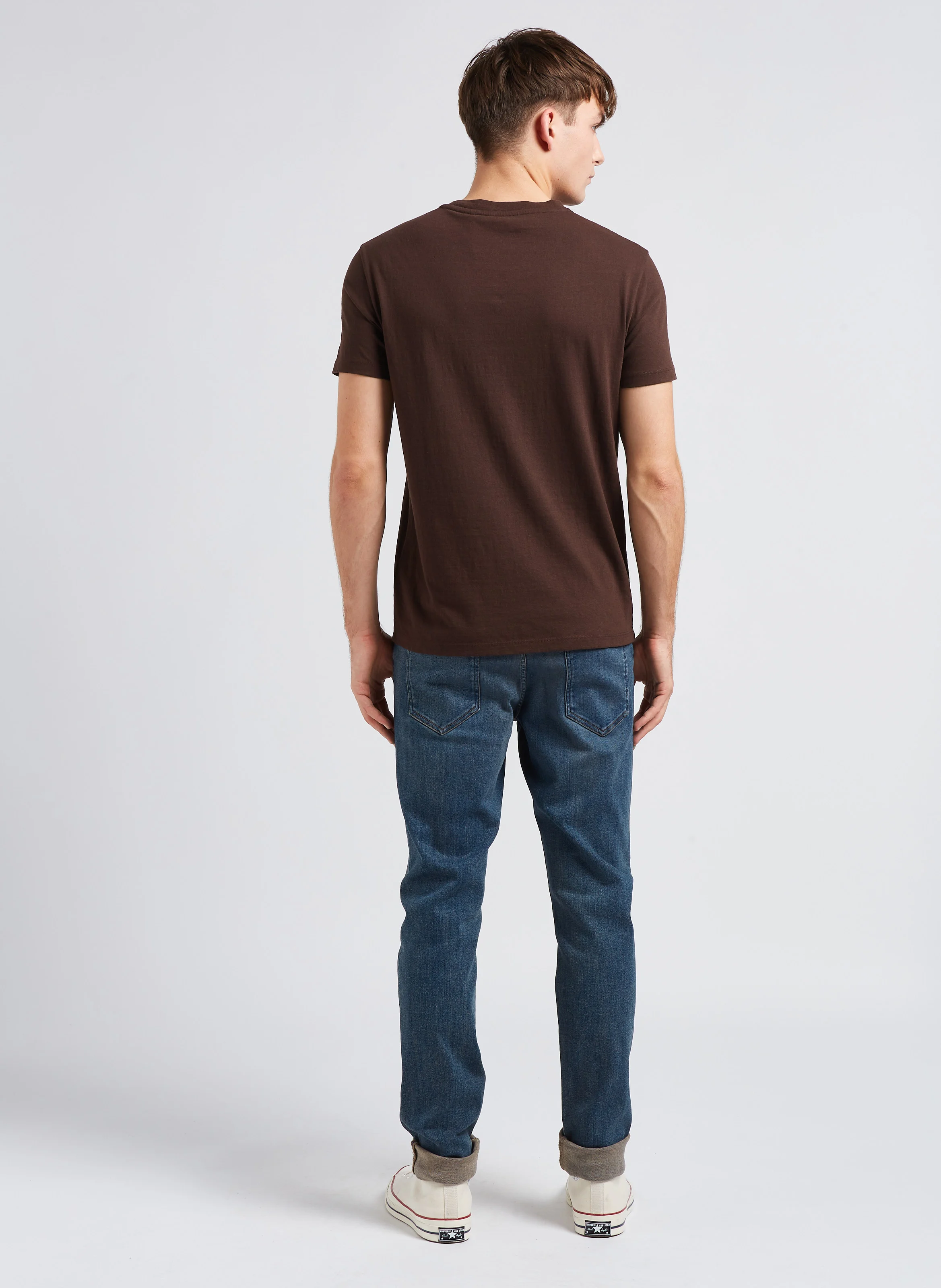 Jean slim-fit en coton | Bleu