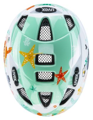 Casque Enfant Uvex Kid 2 Vert/Blanc