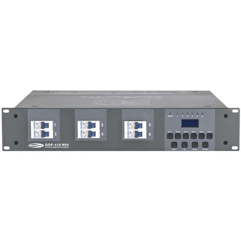 Showtec DDP-610 MKII 6-kanaals DigiDimPack HAN16