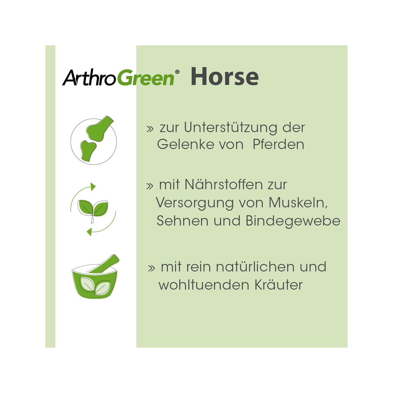 cdVet ArthroGreen Horse 700 g