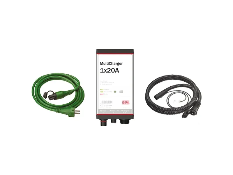 DEFA multicharger kit 12v 1x20a