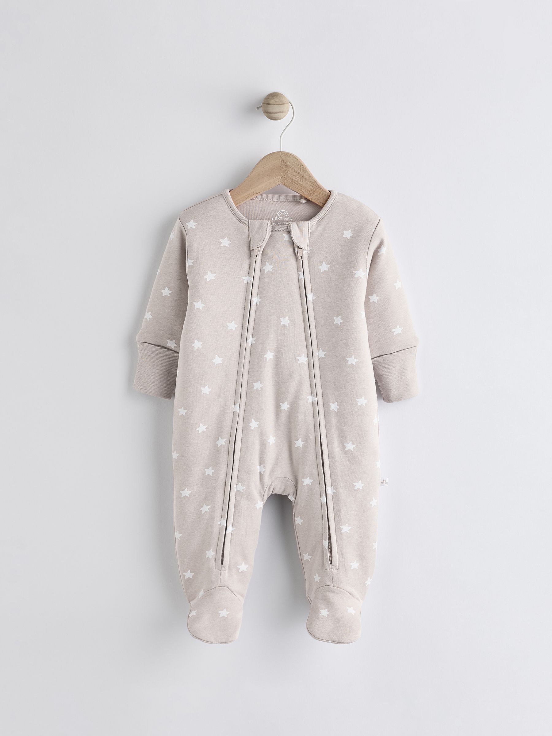 Neutrale ster - 2.5 TOG gewatteerde babypyjama