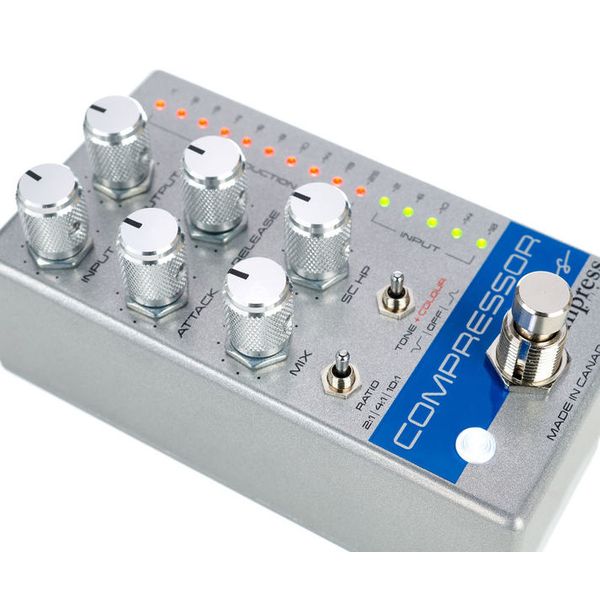 Empress Effects Bass Compressor Silver Spk