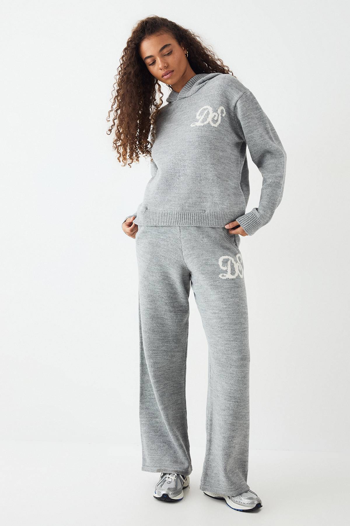 Sweat à Casynthétiqueche Oversize Tricoté DSGN Studio