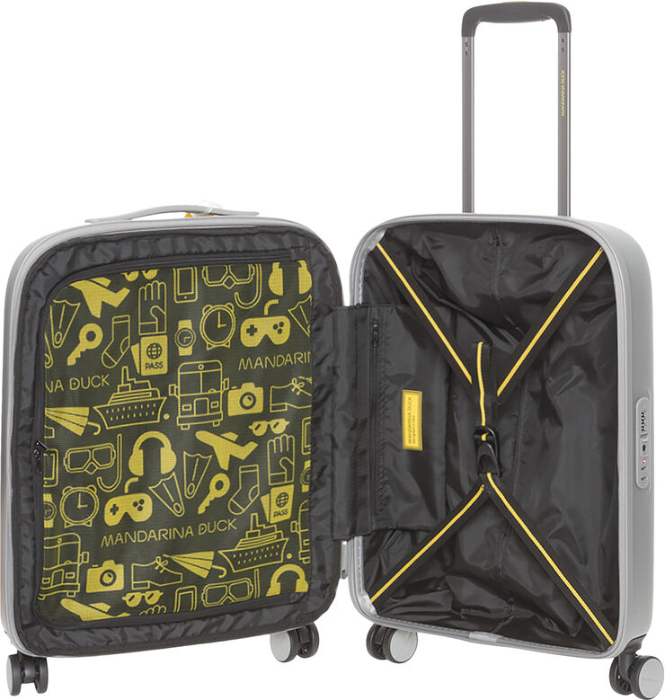 Mandarina Duck LOGODUCK   TROLLEY CABIN EXP / SILVER Silver