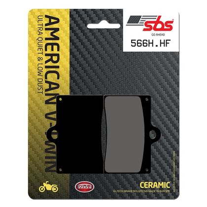 Plaquettes de freins SBS 566HF Organique avant