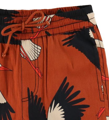Danef? Shorts - DanalfRød Poplin - Rust