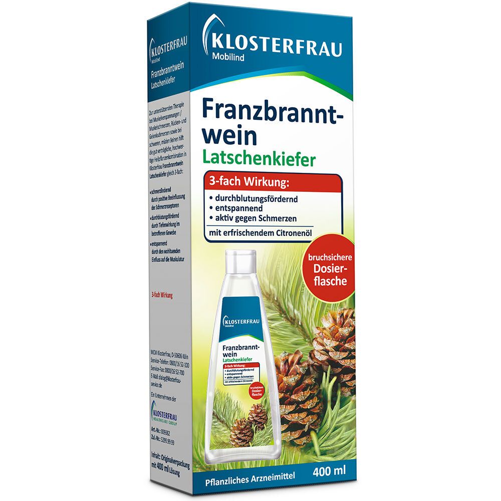 KLOSTERFRAU Mobilind Franzbranntwein Latschenkiefer
