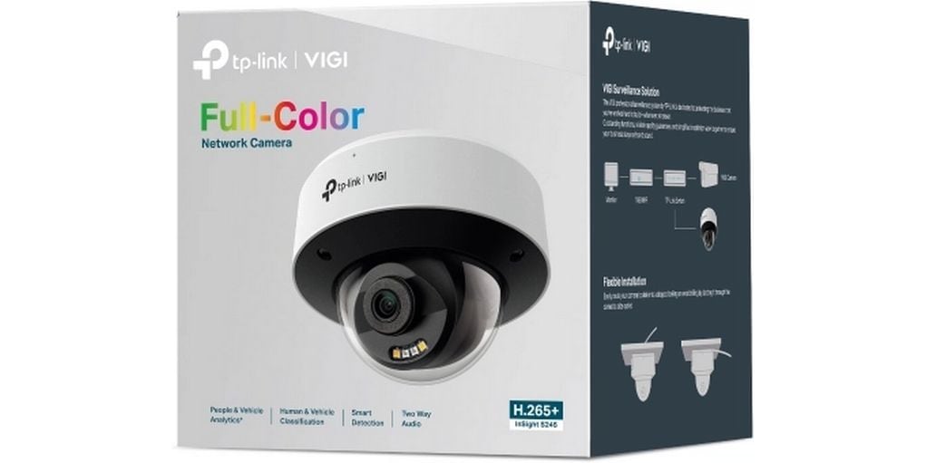 TP-Link Netzwerkkamera VIGI InSight S245 2.8 mm Fixed Lens IP-Sicherheitskamera 2688 x 1520 Pixel