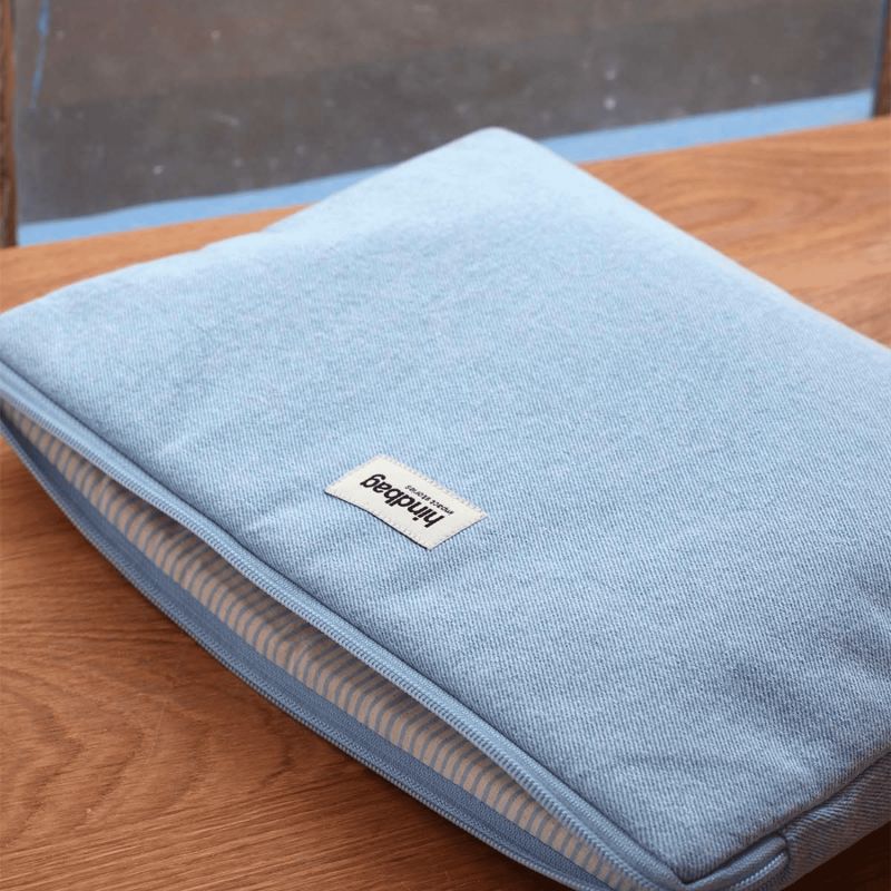 Housse ordinateur Ava S 13 pouces Denim Bleu