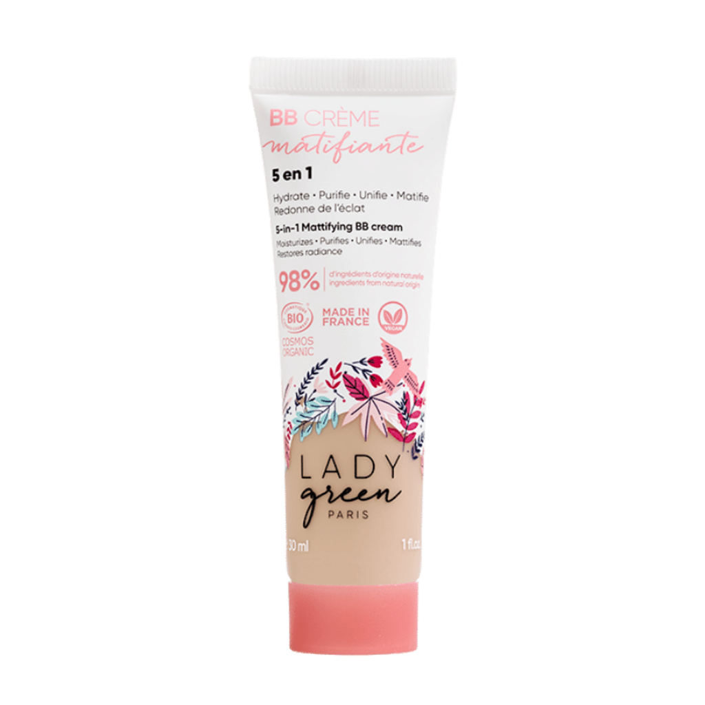 Lady Green  5in1 Mattifying BB Cream, Fair (30 ml)