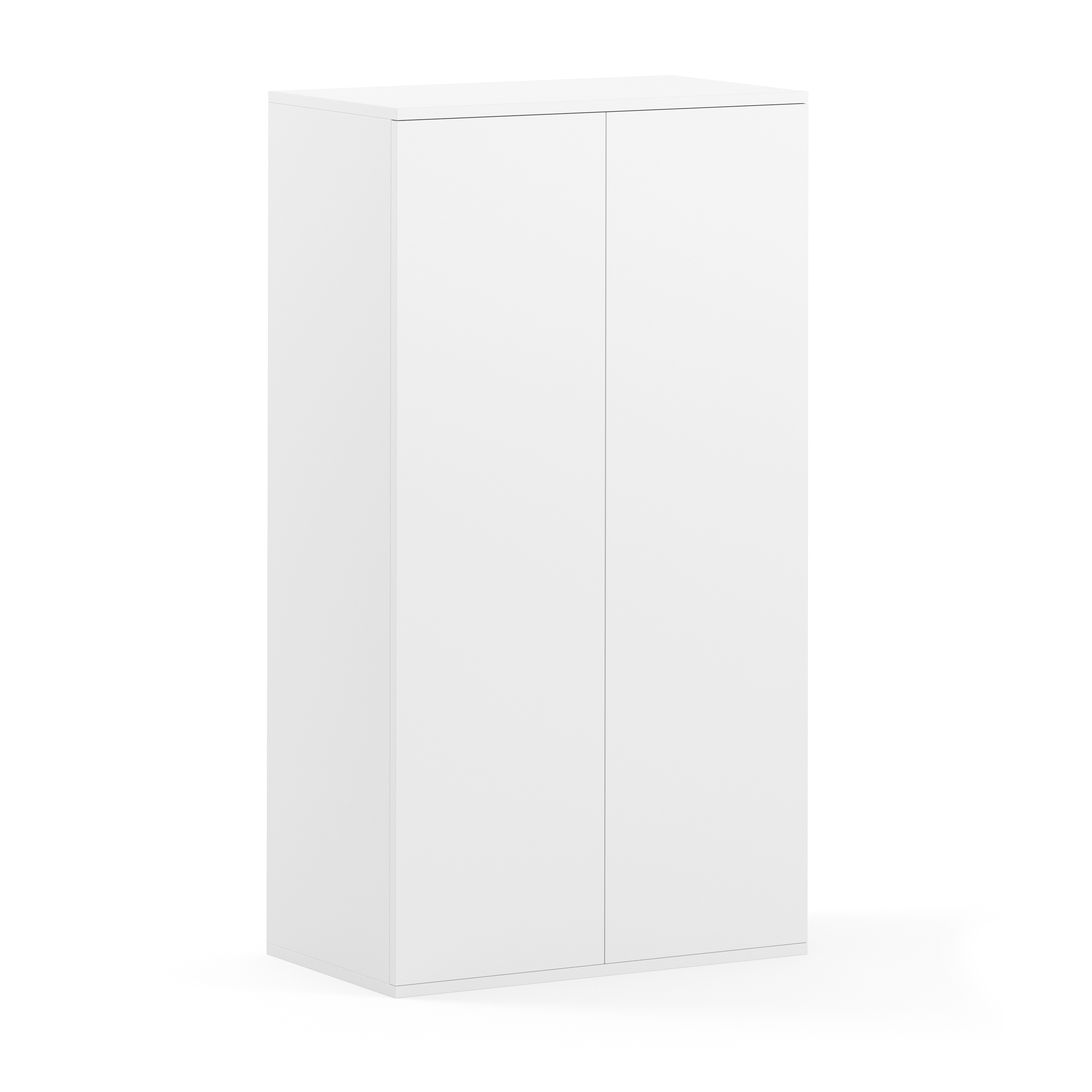 Aktenschrank mit 4 Böden RAKEL 60 x 110 cm weiss
