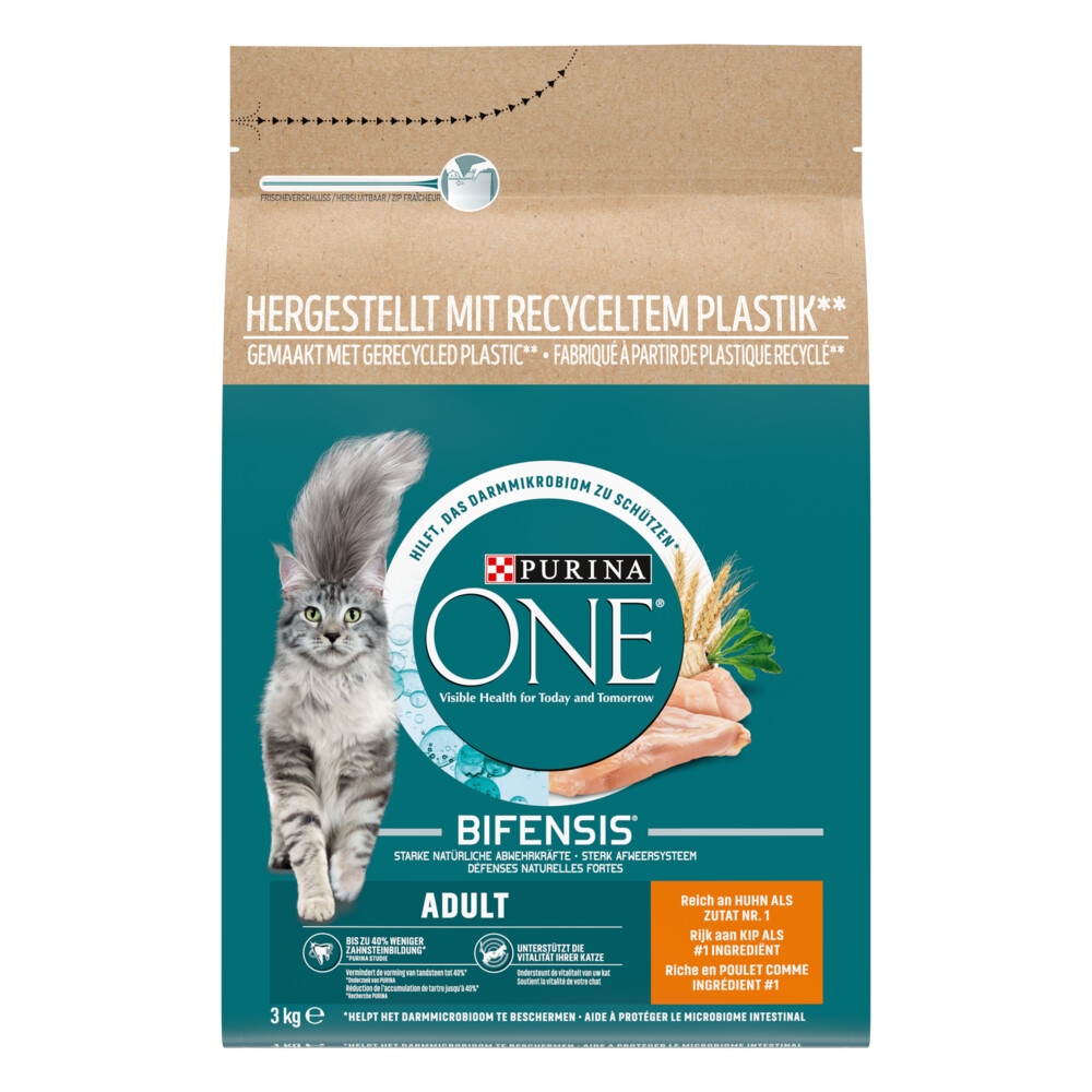 Purina ONE Adult Kip - Volkoren Granen3 kg