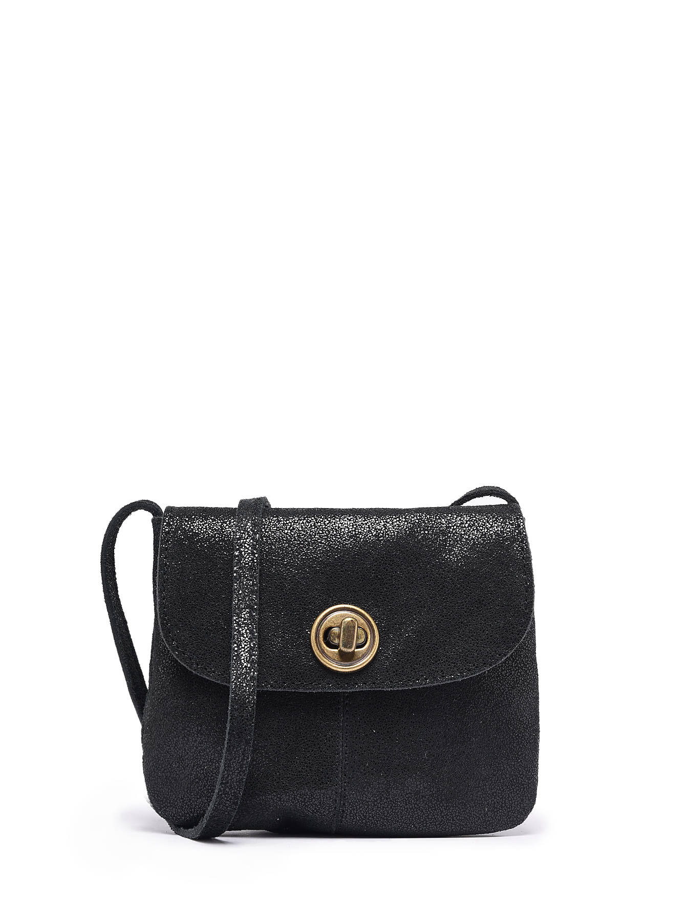 Sac bandoulire Totally royal cuir PIECES