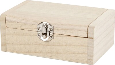 Smykkeæske - H 4.5 CM - L 11.5 CM - B 7,5 CM - 1 Stk