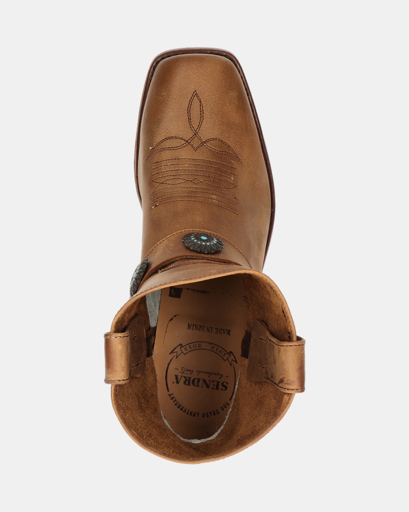 Sendra 13857 Blues Strong Bikerboots  - bruin