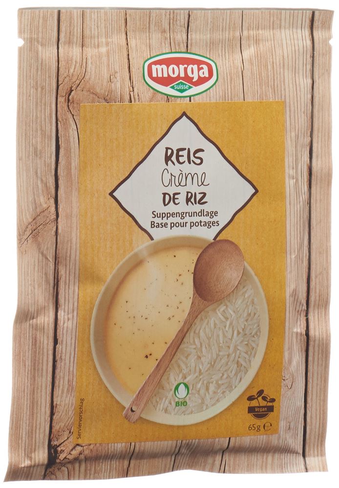 MORGA Reiscrème Suppe<br>65 g, Bio