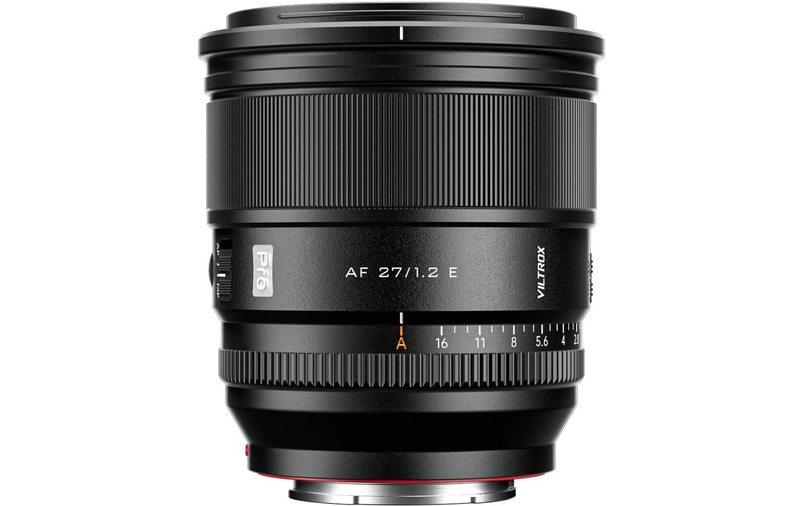 Festbrennweite AF 27mm F/1.2 Pro – Sony E-Mount<br>APS-C-Objektiv mit grosser Blende und Autofokus für Sony