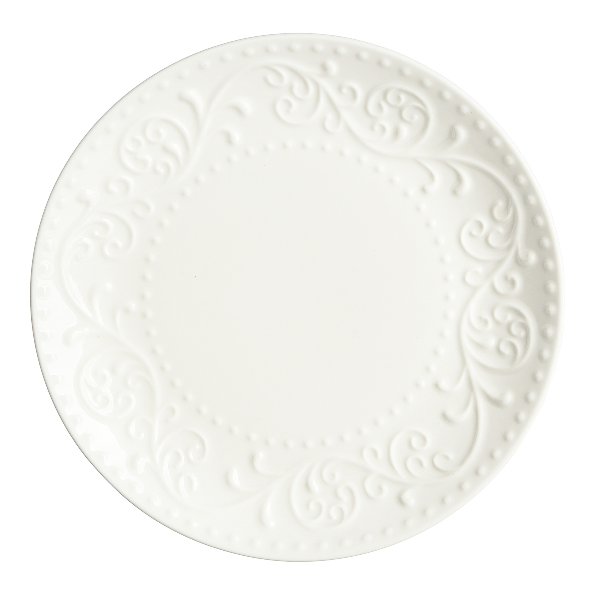 creme, ⌀ 21 x H 2 cm
