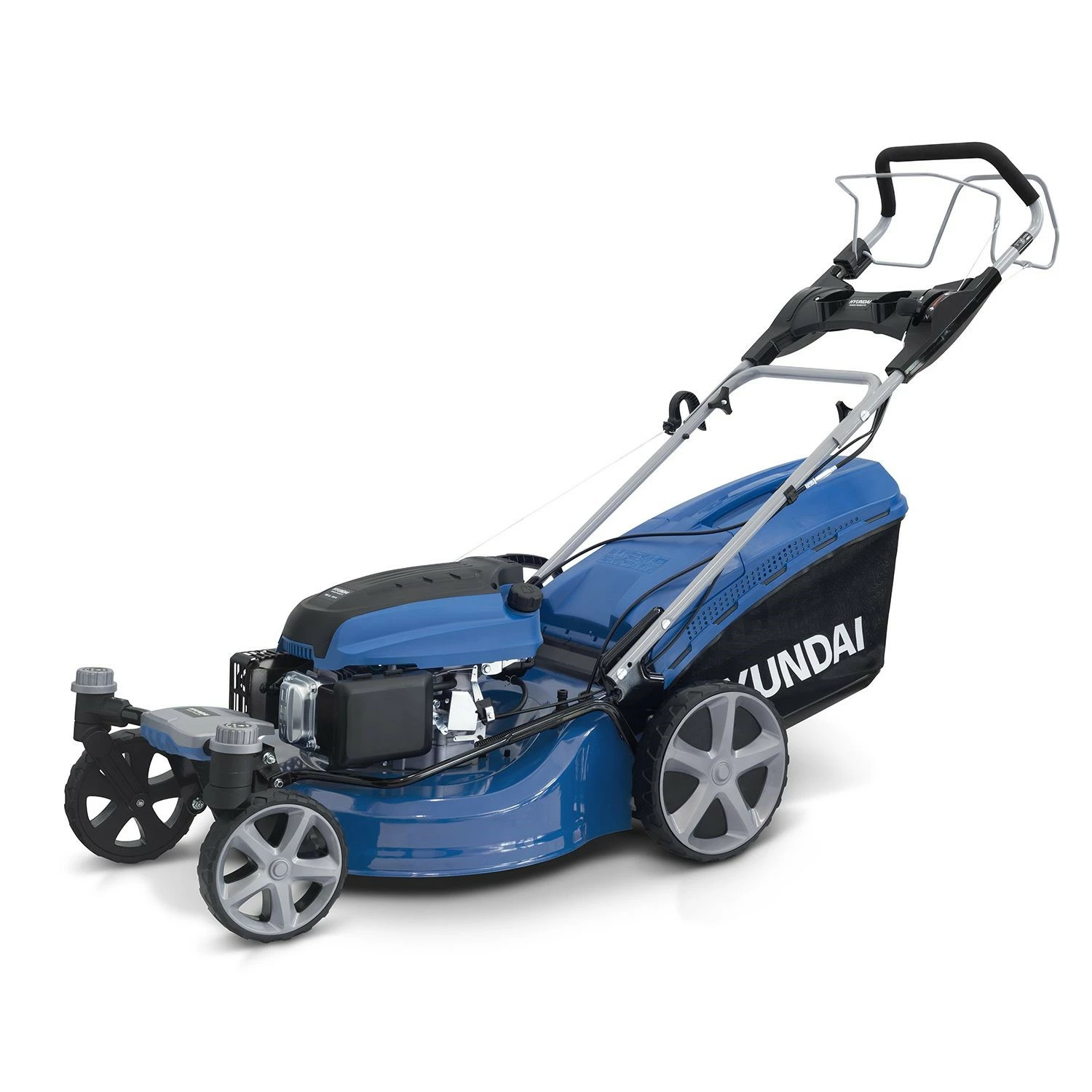 Hyundai 57026 Benzine grasmaaier – 196cc – 4-takt – elektrische start – Zero-Turn wielen