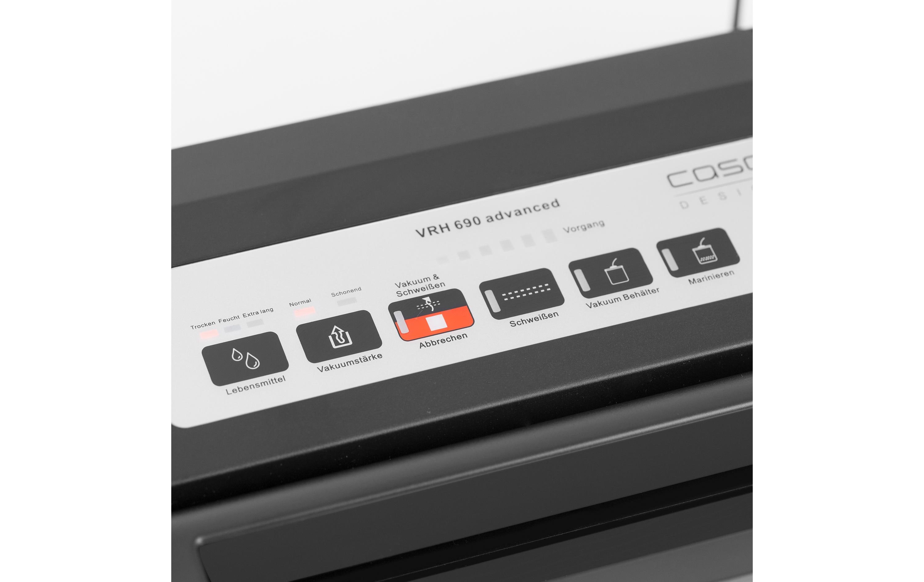 Vakuumiergerät VR 690 Advanced Silber/Schwarz<br>Automatisches Vakuumiersystem