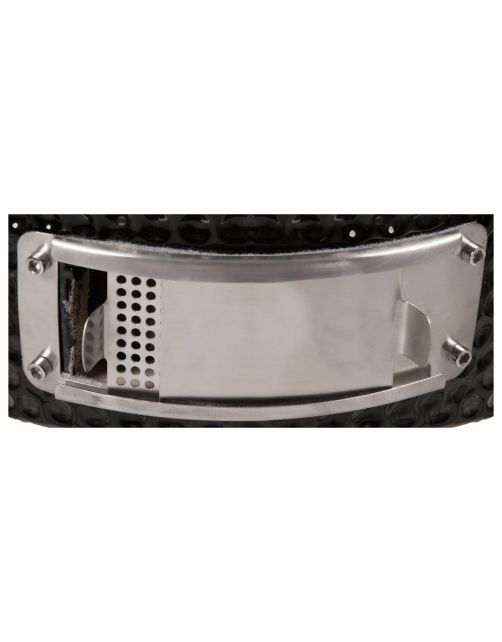 Patton Premium Kamado 15 Table Black - Grill - Barbecue - Ø 34 cm Zwart
