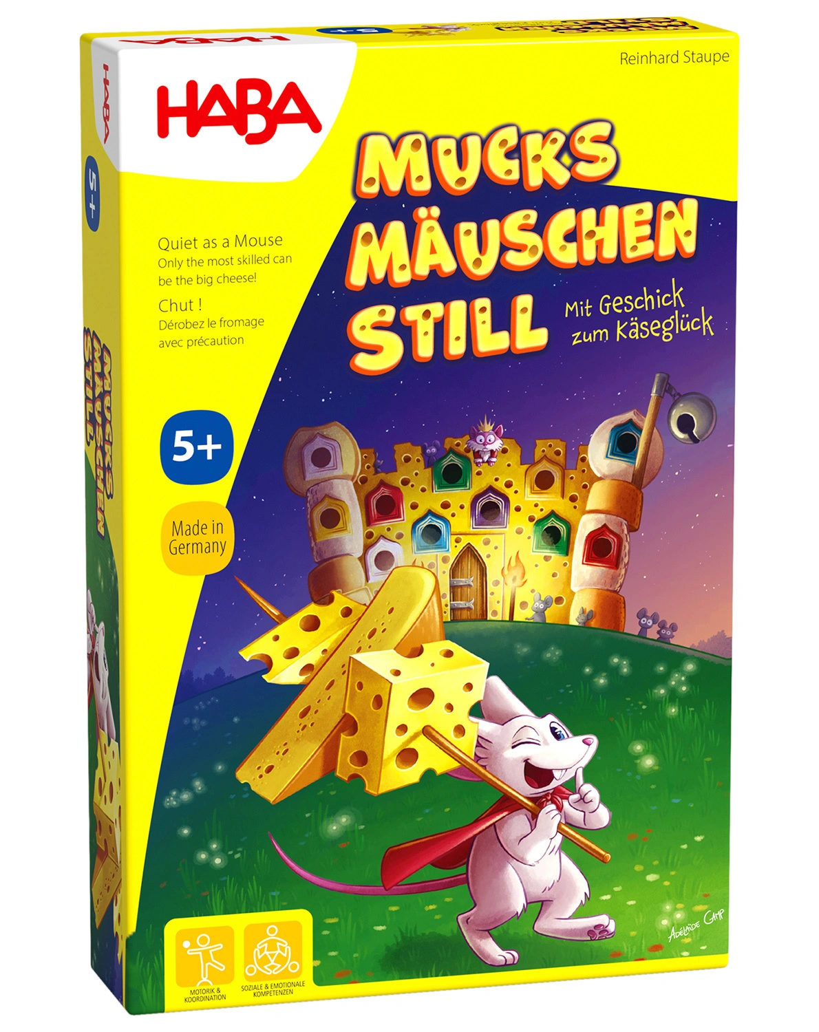 Geschicklichkeitsspiel MUCKSMÄUSCHENSTILL