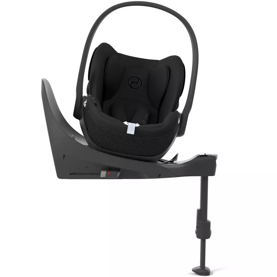 cybex PLATINUM Babyschale Cloud T I-Size Sepia Black mit Basisstation Base T