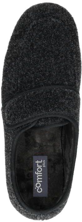 Comfort Plus Pantoffels Dicht zwart