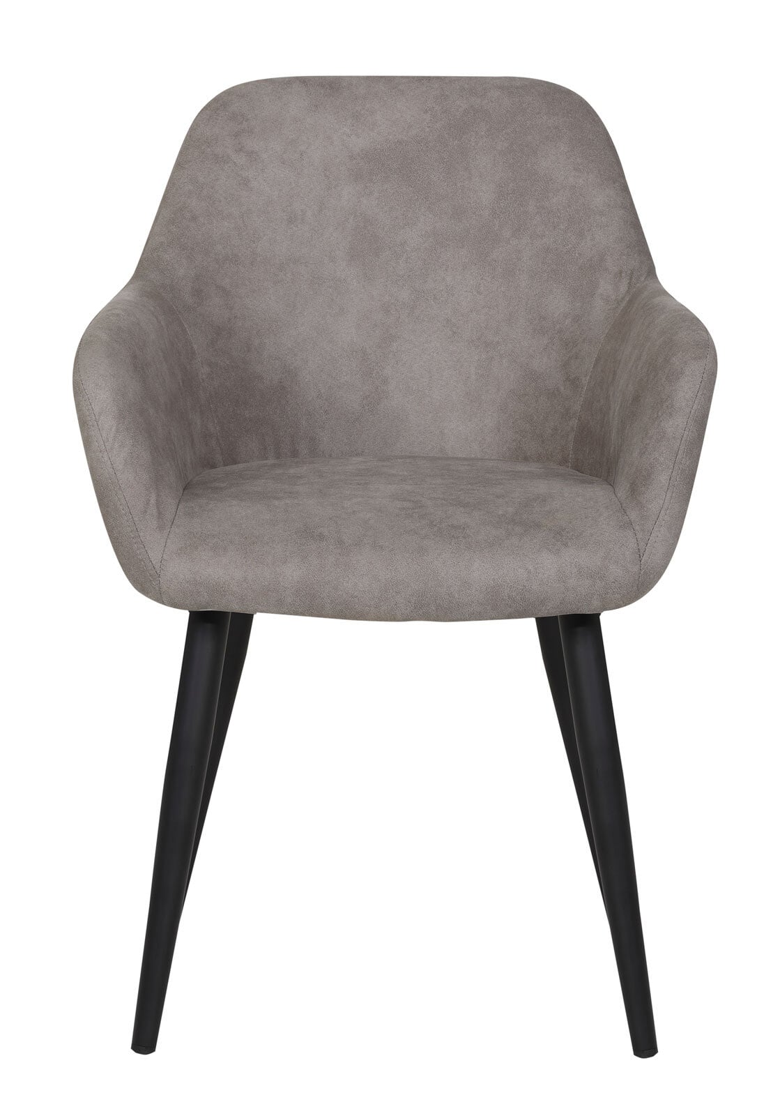 Stuhl Roberta 2er Set grau 55x82x60 cm