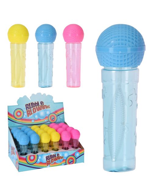 Homestyle Bellenblaas Microfoon - Speelgoed - 25 ml Assorti