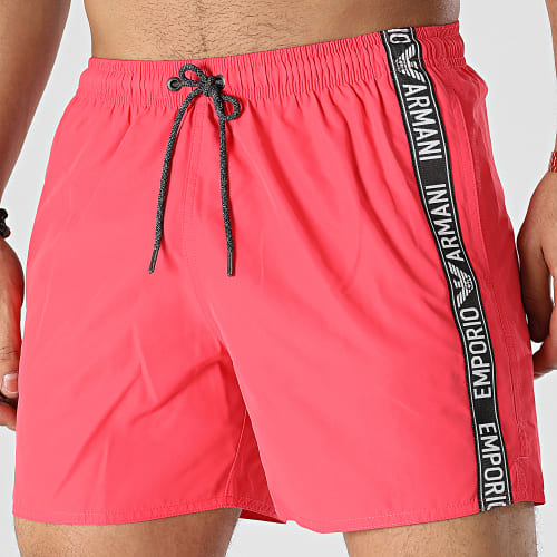 Short De Bain A Bandes 211740-3R443 Corail