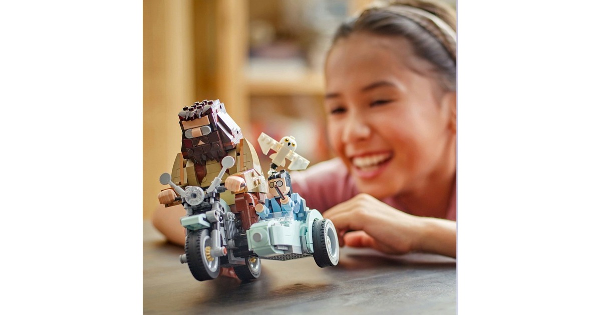 LEGOHarry Potter - Hagrid en Harry's rit op de motor Constructiespeelgoed  (76443)
